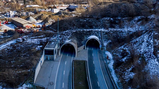  A9 Tunnel de Gamsen 