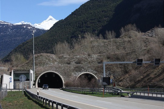  A9 Gamsentunnel Westportal 