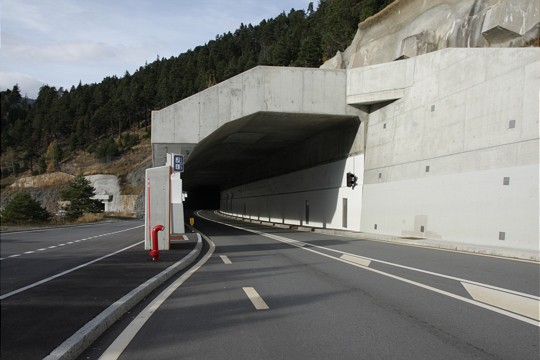  A9 Simplon tunnel de Schallberg 