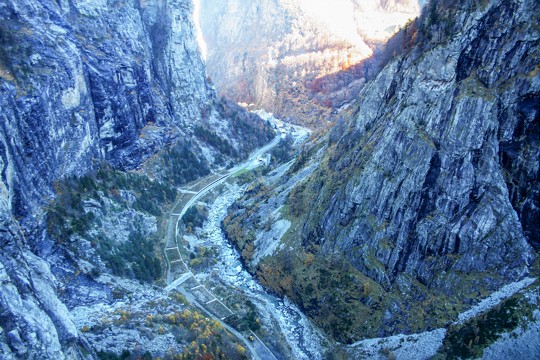  A9 Simplon galerie de Gondo 