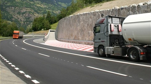  Die Bremsnotspur Haselkehr nach Abschluss der Fertigstellungsarbeiten im Juni 2012 